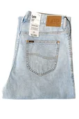 Spodnie męskie - LEE LOOSE PLEATED JEANS MOONLIGHT JEANSY MĘSKIE sec - miniaturka - grafika 1