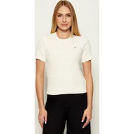 Swetry damskie - Tommy Hilfiger Sweter Slim Fit - miniaturka - grafika 1