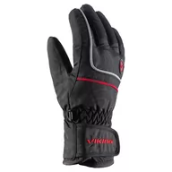 Rękawiczki dla dzieci - Dziecięce rękawice narciarskie Viking Kevin Gloves red - 4 - miniaturka - grafika 1