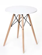 Stoły - Stół do jadalni HOME INVEST INTERNATIONAL, biały, 60x60x74 cm - miniaturka - grafika 1