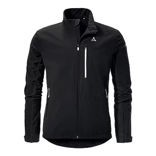 Męska kurtka softshell rynny M, czarny, 50 - Kurtki męskie - miniaturka - grafika 1