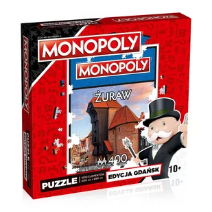 Puzzle 1000 Monopoly Gdańsk Żuraw - Puzzle - miniaturka - grafika 1