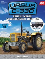 Czasopisma - Ursus C-330 Zbuduj Model Legendarnego Ciągnika - miniaturka - grafika 1