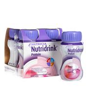 Żywienie medyczne - N.V.Nutricia Nutridrink Protein smak truskawka 4x125 ml - miniaturka - grafika 1