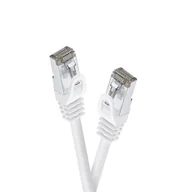 Patchcordy - celexon CAT 6A kabel sieciowy Patchcord RJ45 S/FTP (3,0m) biały - miniaturka - grafika 1