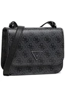 Torebki damskie - Guess Noelle Mini Crossbody Flap torba damska, rozmiar uniwersalny, antracyt, jeden rozmiar - miniaturka - grafika 1