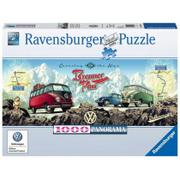 Puzzle - Ravensburger 1000 elementów Busem przez Alpy GXP-632979 - miniaturka - grafika 1