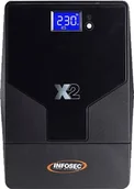 Zasilacze awaryjne UPS - UPS Infosec X2 LCD Touch 1250 IEC 66039 - miniaturka - grafika 1