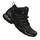 Buty dla dziewczynek - Adidas Terrex Swift R2 Mid GTX CM7500 41 1/3 Czarne - miniaturka - grafika 1