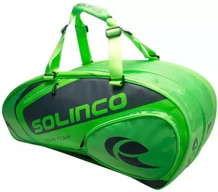 Torba 2-komorowa Solinco Racquet Bag 6 - Neon Green - Tenis ziemny - miniaturka - grafika 1