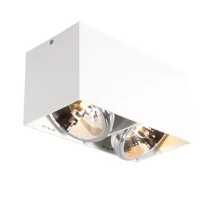 Zuma Line Box Lampa sufitowa 2-punktowa 89949 - Lampy sufitowe - miniaturka - grafika 1