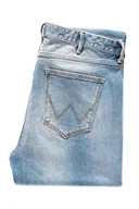 Spodnie damskie - Wrangler, Spodnie damskie, Wide Boyfriend Fading Light W28Qkw85T, rozmiar W28 L32 - miniaturka - grafika 1