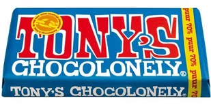 Czekolada Gorzka 70% Kakao Tony's Chocolonely 180g - Słodkie kremy i masła Czekolada Gorzka 70% Kakao Tony's Chocolonely 180g - Słodkie kremy i masła - miniaturka - grafika 1