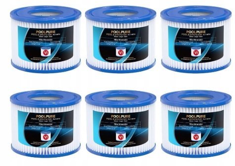 Filtr do SPA typ VI 90352E Lay-Z-Spa INTEX wkłady 6 sztuk