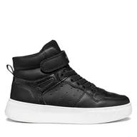 Buty dla dziewczynek - Sneakersy Geox J Mikiroshi Girl J46DVB 0BCKC C9999 M Czarny - miniaturka - grafika 1