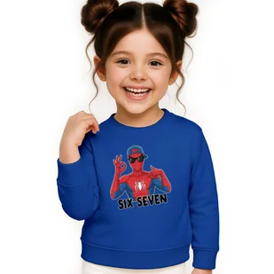 BLUZA DZIECIĘCA 67 SIX SEVEN VIRAL 134-140 DLA CHŁOPCA DZIEWCZYNKI - Bluzy dla dziewczynek BLUZA DZIECIĘCA 67 SIX SEVEN VIRAL 134-140 DLA CHŁOPCA DZIEWCZYNKI - Bluzy dla dziewczynek - miniaturka - grafika 1