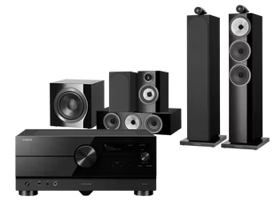 Kino domowe Yamaha RX-A4A (czarny) + 703 S3 + 707 S3 + HTM71 S3 + DB4S (czarny) - Kino domowe - miniaturka - grafika 1