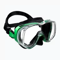 Maski do nurkowania - Maska do nurkowania TUSA Tri-Quest FD zielona - miniaturka - grafika 1