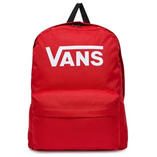 Plecak na deskorokę Vans Old Skool Print Backpack czerwony - Plecaki - miniaturka - grafika 1