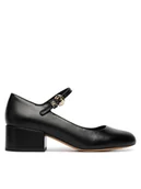 Czółenka - Tommy Hilfiger Czółenka Heeled Maryjane Buckle FW0FW09347 Czarny - miniaturka - grafika 1
