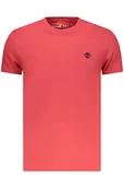 Koszulki męskie - Koszulka t-shirt marki TIMBERLAND TB0A2BPR_RON96. Kolor: Czerwony. Kategoria: Odzież. Płeć: Męski. - miniaturka - grafika 1