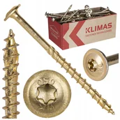 Wkręty - Wkręt do łączników ciesielskich z łbem talerzykowym 6x200 mm (100 szt.) - miniaturka - grafika 1