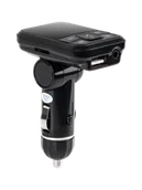 Transmitery FM - Transmiter samochodowy z funkcją bluetooth i gniazdem USB - miniaturka - grafika 1