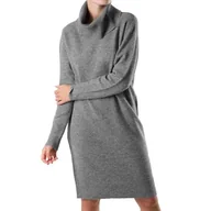 Sukienki - Deeluxe Robe Szary Femme Mila Sukienka Damska - miniaturka - grafika 1