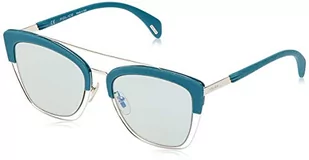 Police Damskie okulary przeciwsłoneczne SPL61854579X, Total Shiny palladium, 54/19/140 - Okulary przeciwsłoneczne - miniaturka - grafika 1