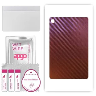 folia naklejka skórka strukturalna na TYŁ do Smasung Galaxy Tab S6 Lite Wifi SM-P613 - Carbon Kameleon CAKA5 - apgo SKINS - Akcesoria do tabletów i e-booków - miniaturka - grafika 1