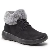 Botki damskie - Botki Skechers - On The Go Joy 144042/BKGY Black/Grey - miniaturka - grafika 1