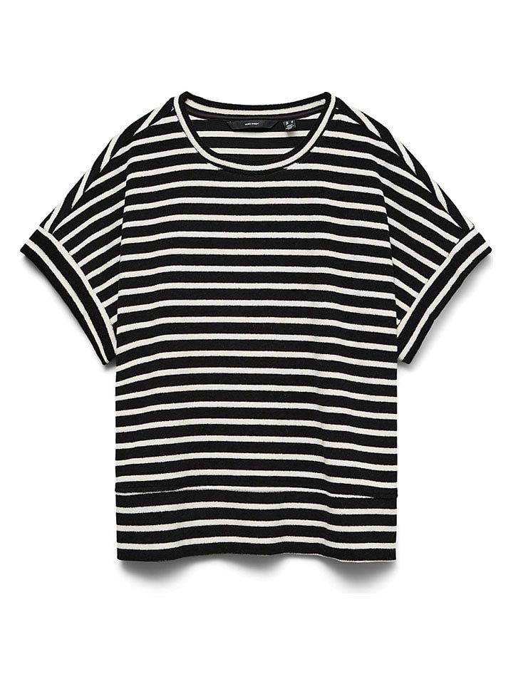 Vero Moda Koszulka w kolorze czarno-białym