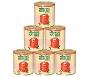 Mokra karma dla psów - Dehner Fine Nature Hundefutter Adult, Rind, 6 X 800 G (4800 G) - miniaturka - grafika 1