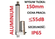Napędy i siłowniki do bram - SIŁOWNIK ELEKTRYCZNY 24V SILNIK LINIOWY 150mm 1000N - miniaturka - grafika 1