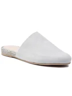 Klapki i japonki damskie - Gino Rossi Espadryle Juli DLI310-430-4900-8300-0 Szary - miniaturka - grafika 1