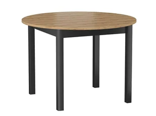 Stół rozkładany Calvia 102cm dąb złoty/ - Stoły - miniaturka - grafika 1