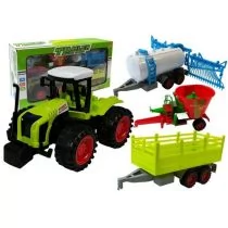 Traktor Zestaw Pojazdów Farmerskich Autka - Jeździki dla dzieci - miniaturka - grafika 1
