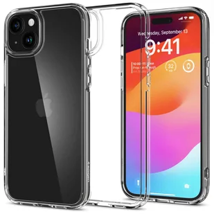 Spigen Ultra Hybrid do iPhone 15 crystal clear - Etui i futerały do telefonów - miniaturka - grafika 2