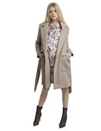 Płaszcze damskie - APART Fashion Apart Damen Wollmantel Aus Weicher Wollmischung Wełniany Płaszcz damski, Szarobrązowy, 48 - miniaturka - grafika 1