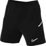 Spodenki damskie - Nike Academy 25 Dri-Fit HM0799-010, szorty piłkarskie dla kobiet, czarne/białe/białe, rozmiar L - miniaturka - grafika 1