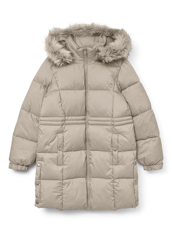 Vero Moda Kurtka pikowana w kolorze beżowym