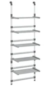 Suszarki na ubrania - Pięciopoziomowa suszarka łazienkowa K1-W93 - miniaturka - grafika 1