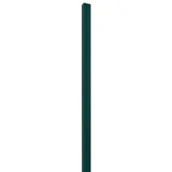 Akcesoria do ogrodzeń - Słup gładki 60 x 40 mm wysokość 2 m zielony RAL 6005 - miniaturka - grafika 1