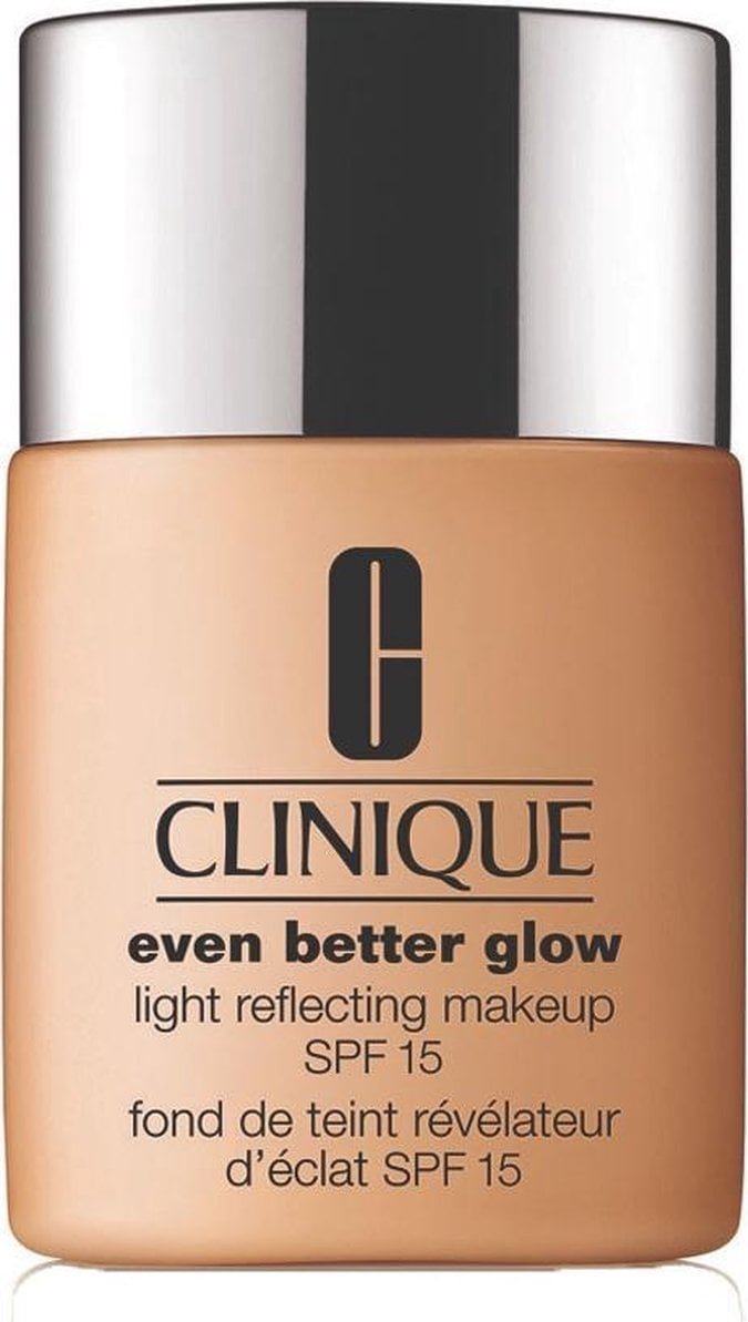 Clinique Clinique, Even Better Glow, Light Reflecting, Liquid Foundation, WN 54, Honey Wheat, SPF 15, 30 ml For Women