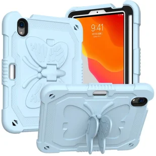 Etui na iPad Mini 6 z Paskiem na Ramię Pancerne Niebieskie - Etui do tabletów Etui na iPad Mini 6 z Paskiem na Ramię Pancerne Niebieskie - Etui do tabletów - miniaturka - grafika 1