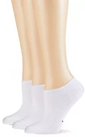 Skarpetki damskie - POMPEA Damskie bawełniane stopki, Bianco (Bianco 0024), 39 (3 sztuki) - miniaturka - grafika 1