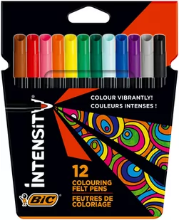BIC Pisaki 12 kolorów Bc Color Up 950542 pudełko - Kredki, ołówki, pastele i pisaki - miniaturka - grafika 2