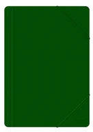 Teczki i skoroszyty - OFFICE PRODUCTS Teczka z gumką A4, PP, 500mikr., 3-skrz., zielona 21195251-02 - miniaturka - grafika 1