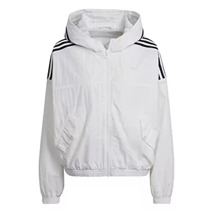 adidas Damska kurtka wiatrowa, biała, 40 - Kurtki damskie - miniaturka - grafika 1
