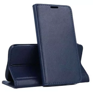 Etui SAMSUNG GALAXY Samsung Galaxy S23 Portfel z Klapką Skóra Ekologiczna Kabura Magnet Book granatowe - Pozostałe akcesoria do telefonów - miniaturka - grafika 1